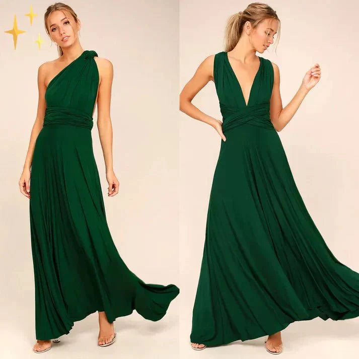 Dames Jurk Maxi Wikkel Casual – Vorana