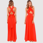 Dames Jurk Maxi Wikkel Casual – Vorana