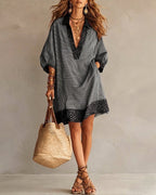 Dames Jurk mini Zomer Loose Fit – Vorana