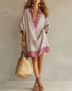 Dames Jurk mini Zomer Loose Fit – Vorana