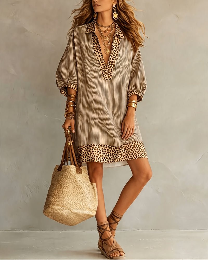 Dames Jurk mini Zomer Loose Fit – Vorana