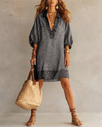 Dames Jurk mini Zomer Loose Fit – Vorana