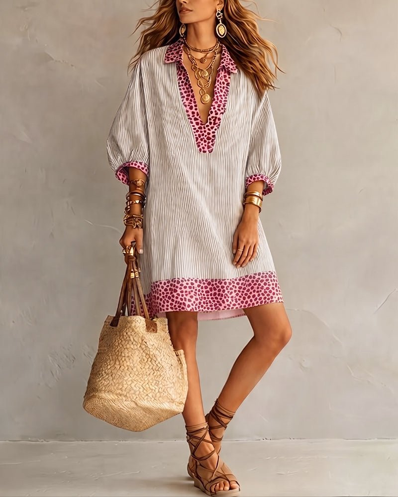 Dames Jurk mini Zomer Loose Fit – Vorana