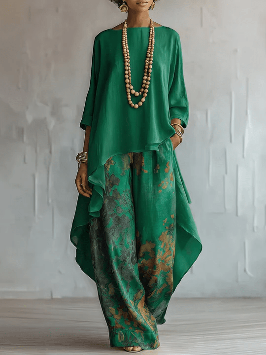 Dames Jurk Zomer Boho Bloemenprint – Vorana