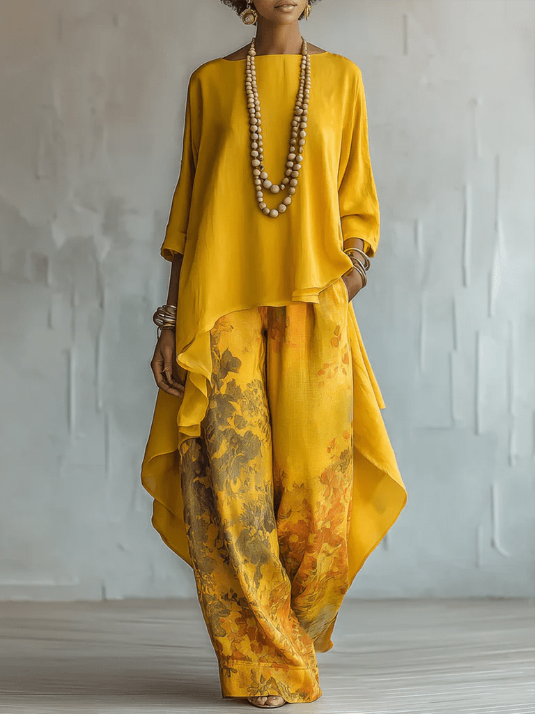 Dames Jurk Zomer Boho Bloemenprint – Vorana