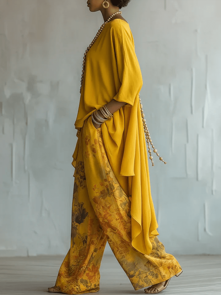 Dames Jurk Zomer Boho Bloemenprint – Vorana