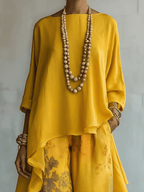 Dames Jurk Zomer Boho Bloemenprint – Vorana