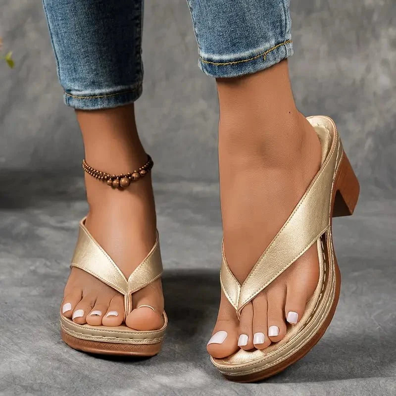 Dames sandalen Comfort Leer – Vorana