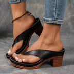 Dames sandalen Comfort Leer – Vorana