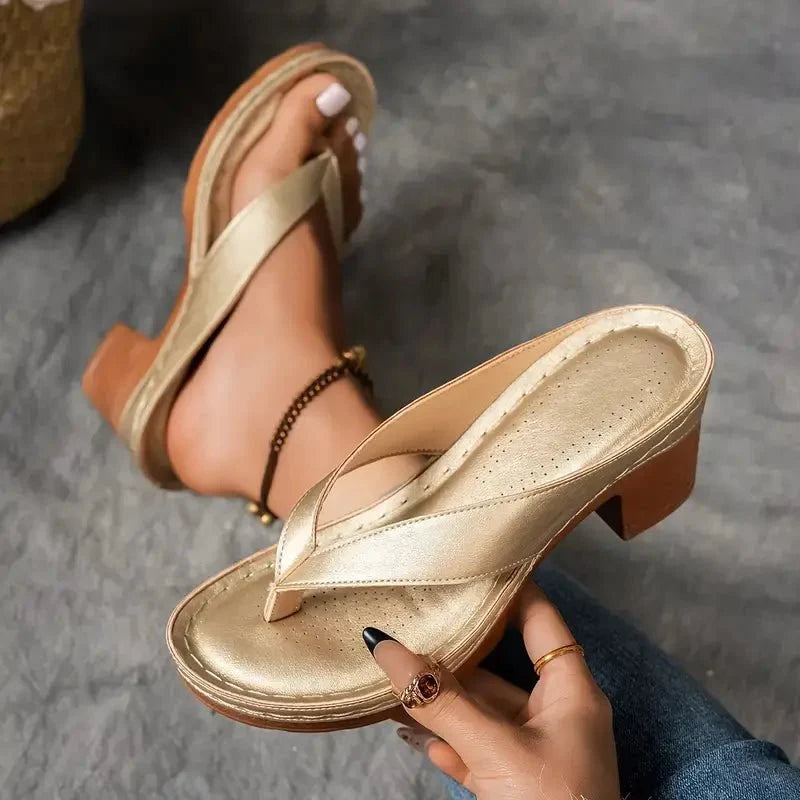Dames sandalen Comfort Leer – Vorana