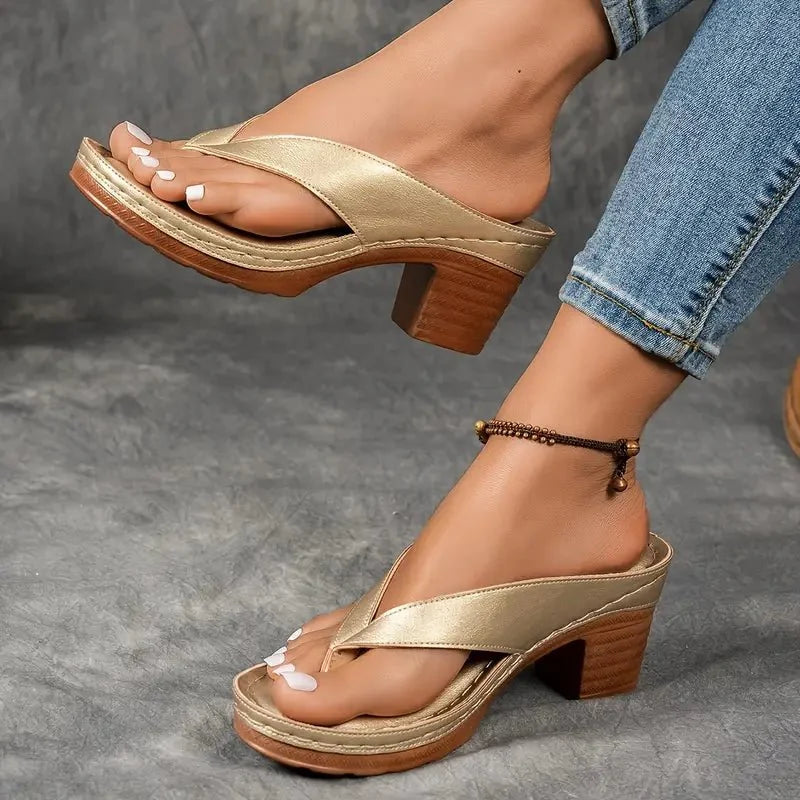 Dames sandalen Comfort Leer – Vorana