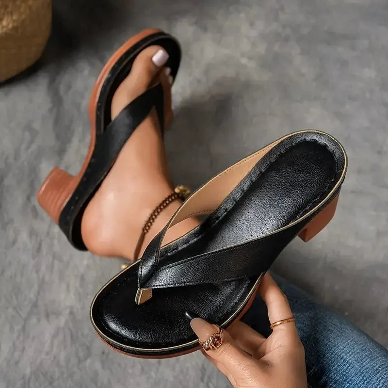 Dames sandalen Comfort Leer – Vorana