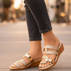 Dames Sandalen Klittenband Gevormde sol met ondersteuning – Vorana