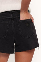 Dames Shorts High Waist Rits en knoopsluiting – Vorana