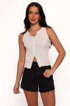 Dames Shorts High Waist Rits en knoopsluiting – Vorana