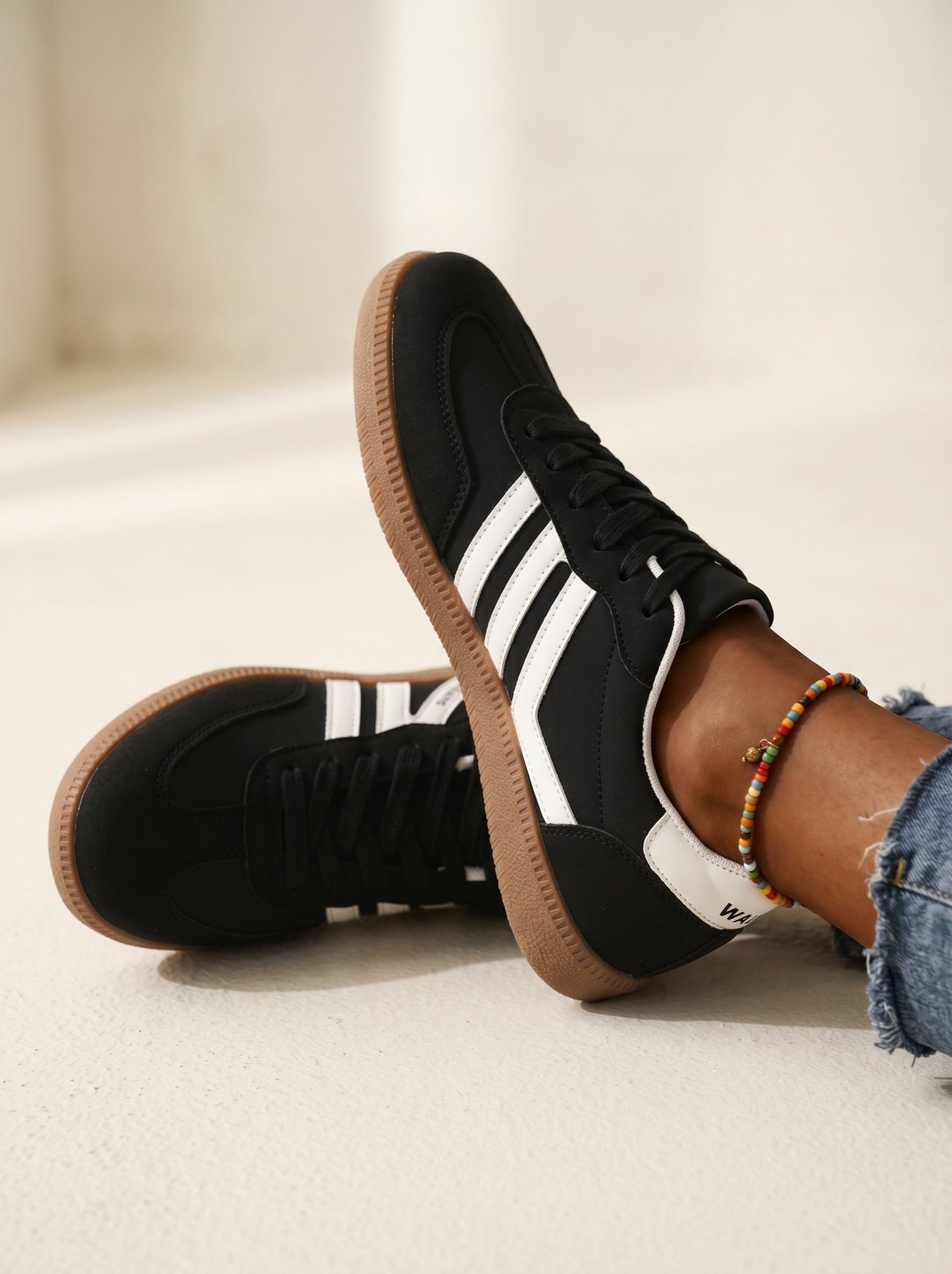 Dames Sneakers Versterkte Hielkap Ademend Mesh – Vorana