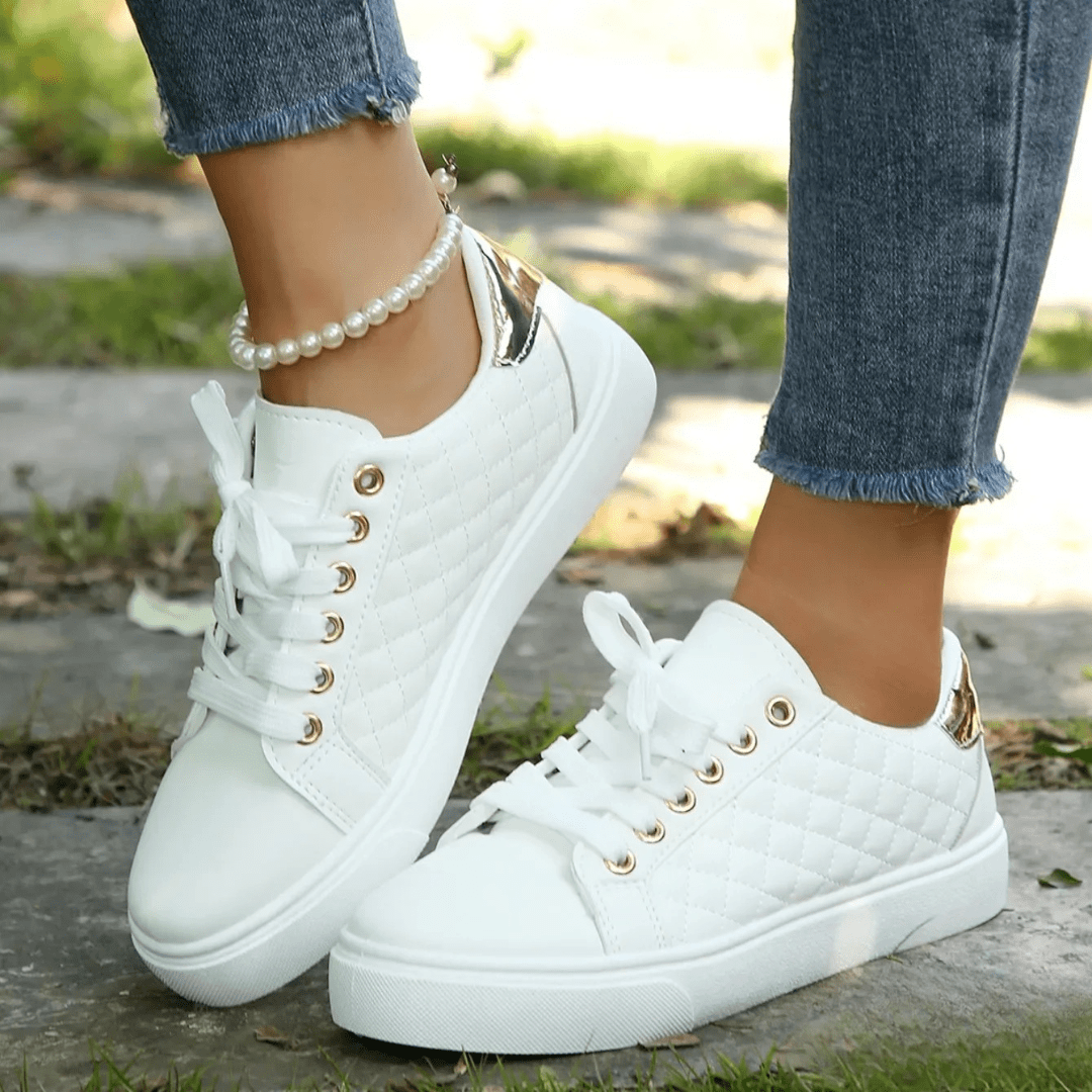 Dames Sneakers verstevigde hiel en dempende zool – Vorana