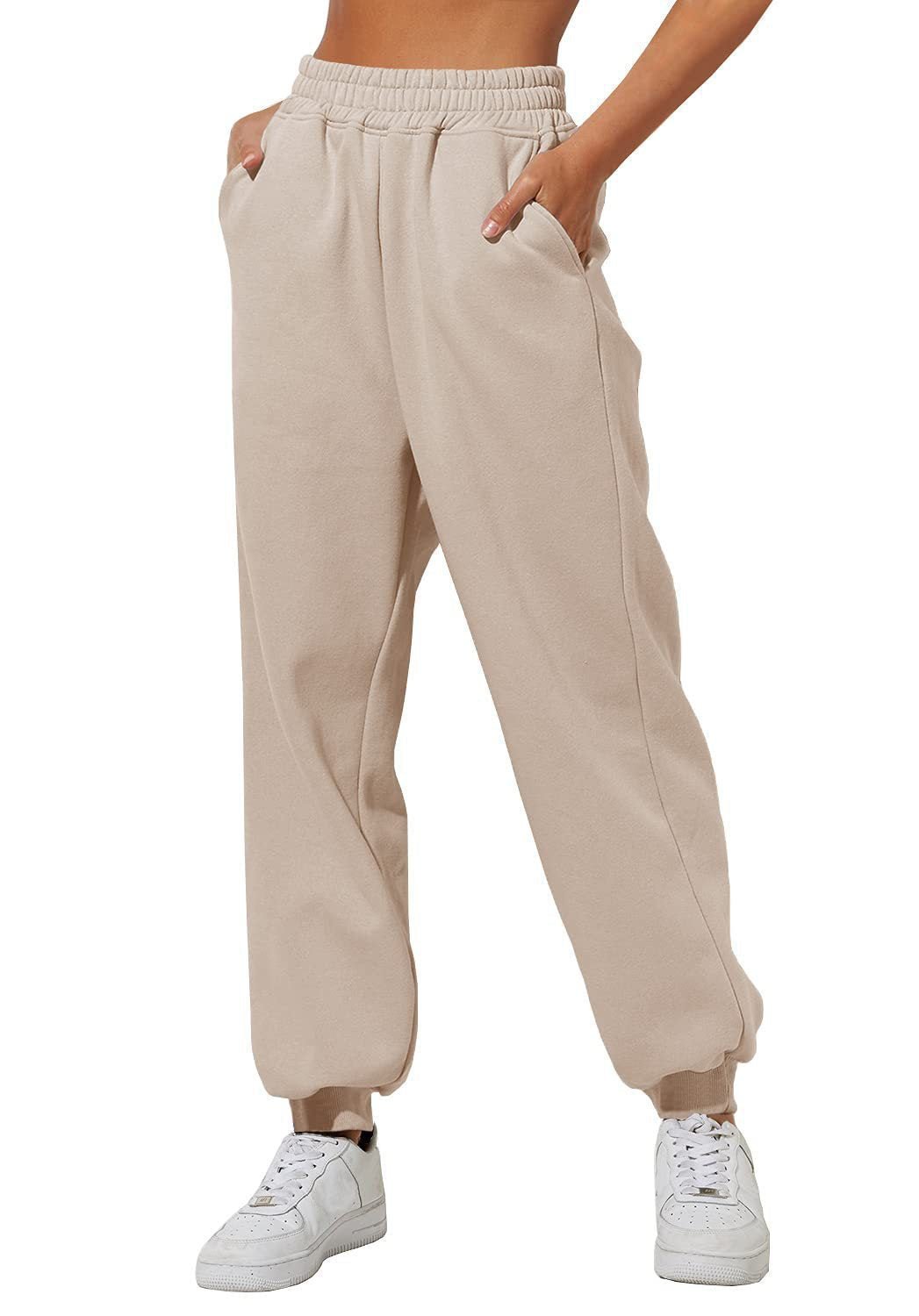 Dames Sweatpants tailleband met trekkoord Fleece-inside – Vorana