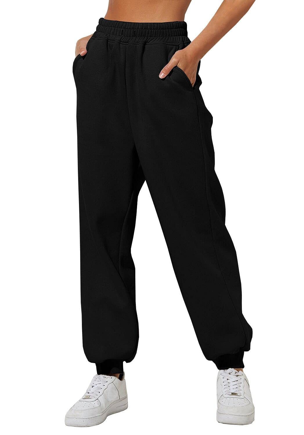 Dames Sweatpants tailleband met trekkoord Fleece-inside – Vorana