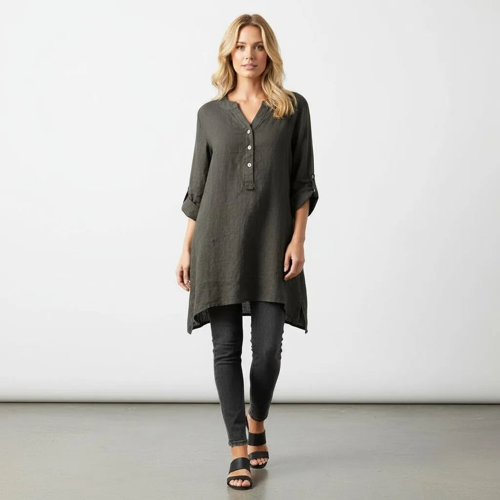 Dames Tuniek asymmetrische zoom Losvallend – Vorana