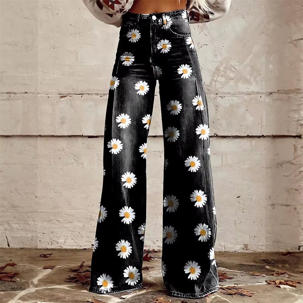 Jeans Dames Casual High Waist – Vorana