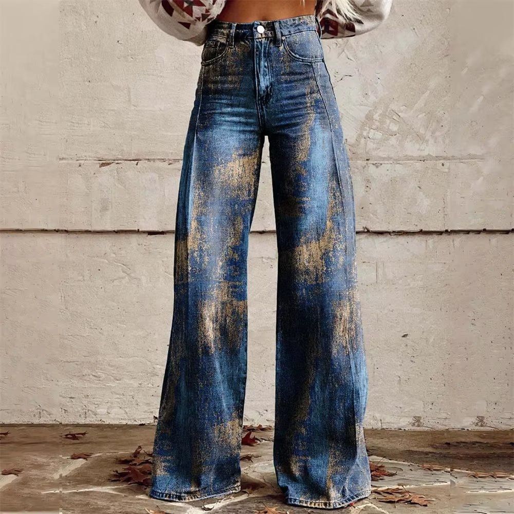 Jeans Dames Casual High Waist – Vorana