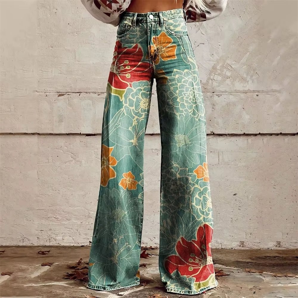 Jeans Dames Casual High Waist – Vorana