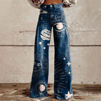 Jeans Dames Casual High Waist – Vorana