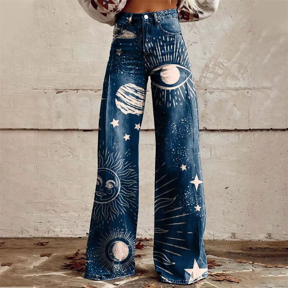 Jeans Dames Casual High Waist – Vorana