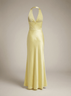 Jurk Dames Maxi Halterhals Elegant Zomer – Vorana