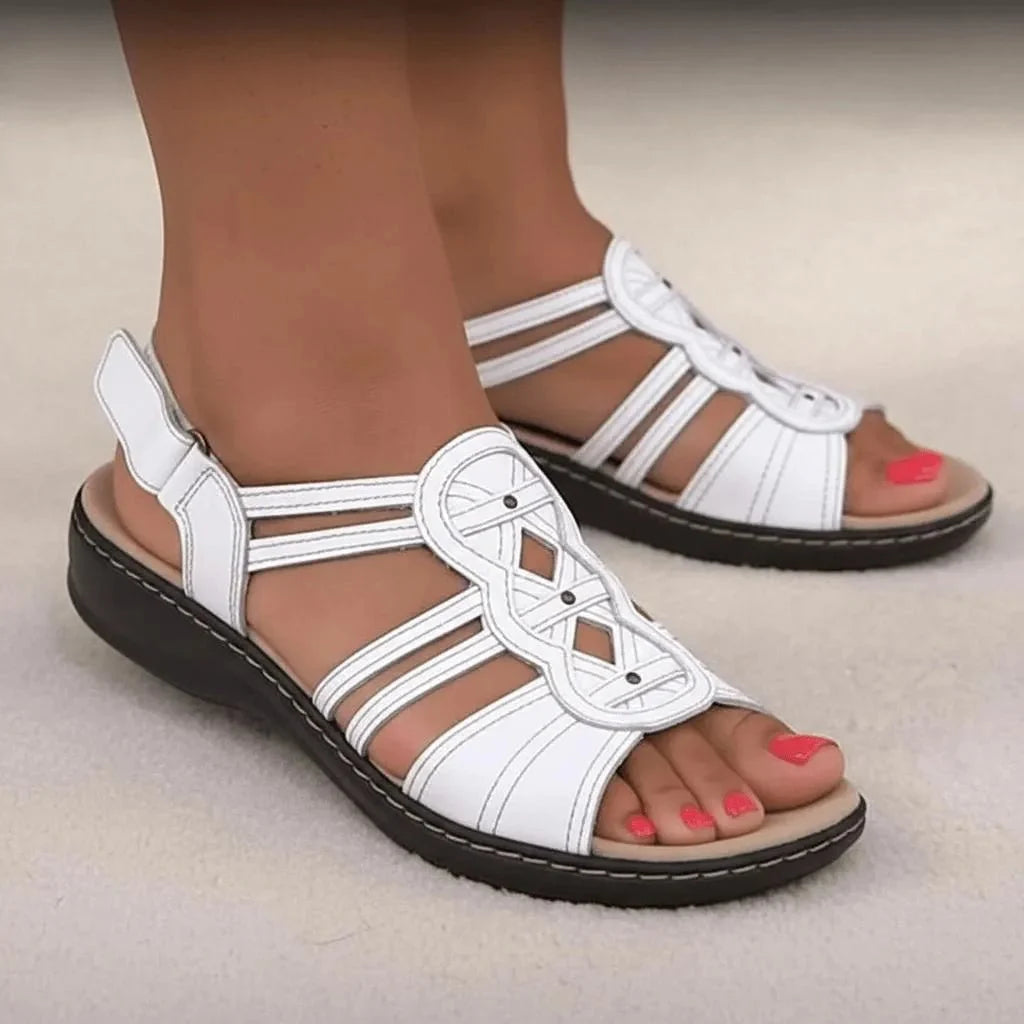 Sandalen Dames Uitgesneden wreefdesign Casual Elegant – Vorana