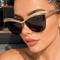 Zonnebril Dames Zomer Oversized – Vorana